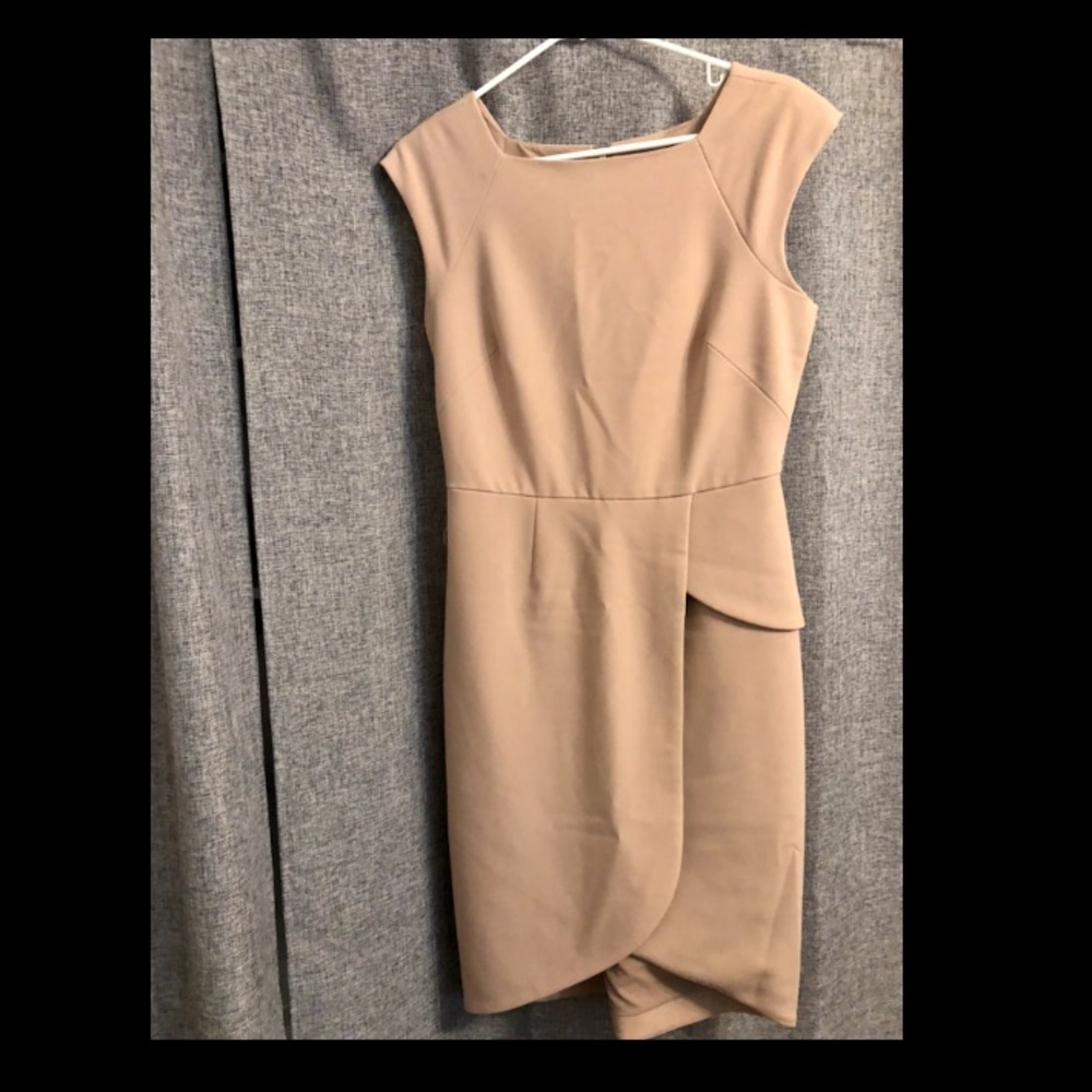 The Limited “Scandal” Dress Light Pink Beige Size4